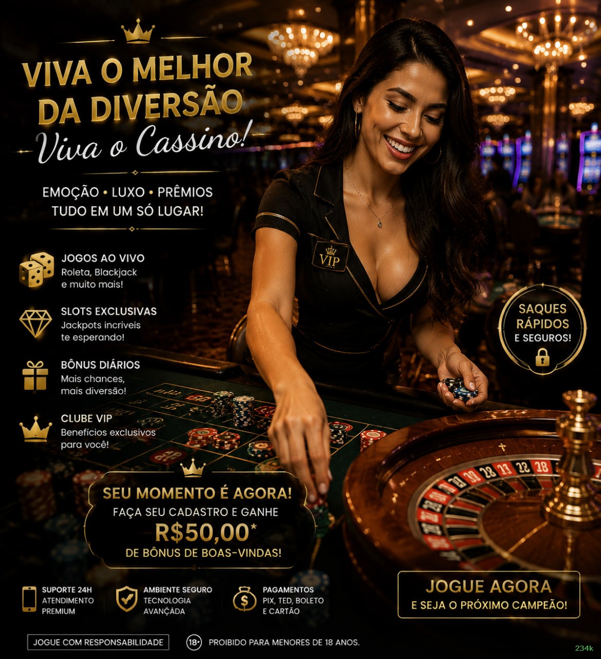 Programa VIP 234k - benefícios exclusivos